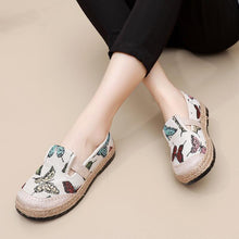 Load image into Gallery viewer, Single shoe women's retro trend flat casual old Beijing women's shoes lazy one foot fisherman shoes