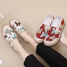 Load image into Gallery viewer, Single shoe women's retro trend flat casual old Beijing women's shoes lazy one foot fisherman shoes