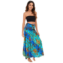 Load image into Gallery viewer, New Leisure Big Hem Skirt Belly Dance Half Skirt Holiday Skirt