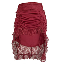 Load image into Gallery viewer, Irregular lace casual skirt