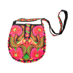 New ethnic embroidery bag embroidery bag middle-aged and elderly messenger bag casual women's bag Joker fashion shoulder bag