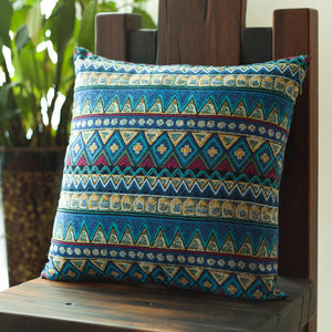 Vintage ethnic style throw pillow cushion backrest pillow bohemian