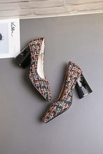 Load image into Gallery viewer, Autumn Thick Heel Women Shoes