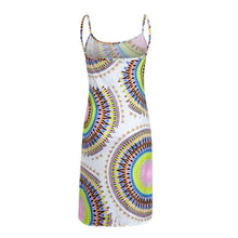 Load image into Gallery viewer, Women Summer Dress Sleeveless Psychedelic Printed Sundress Casual Beachwear Dress