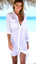 Load image into Gallery viewer, Chiffon Beach Swimwear Bikini Cover-up Bathing Suit Cover-up Tunics