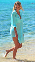 Load image into Gallery viewer, Chiffon Beach Swimwear Bikini Cover-up Bathing Suit Cover-up Tunics