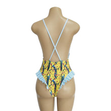 Load image into Gallery viewer, Sweet Print Floral Ins Style One Piece Swimsuit