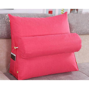 Sofa Cushion Back Pillow Bed Backrest Office Chair Pillow Support Waist Cushion Lounger TV Reading Lumbar Cushion Home Decor