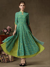 Load image into Gallery viewer, Vintage False Two-piece Maxi Dress