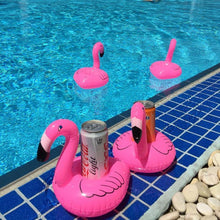 Load image into Gallery viewer, Flamingos Inflatable Floating drink holder Swimming Toy