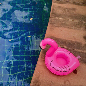 Flamingos Inflatable Floating drink holder Swimming Toy