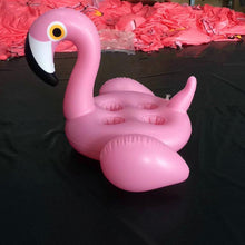 Load image into Gallery viewer, Flamingos Inflatable Floating with 4 cups holder Swimming Toy