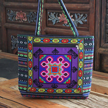 Load image into Gallery viewer, embroidery bag women&#39;s shoulder bag  national style bag cross stitch new cloth handbag
