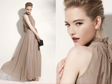 Load image into Gallery viewer, Halter Chiffon Bohemia Maxi Long Party Dress