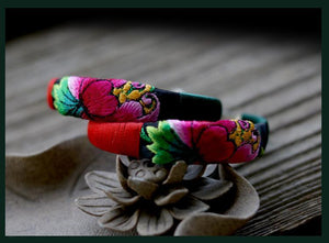 Ethnic Style Embroidery Handmade Bracelet