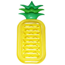 Load image into Gallery viewer, Pineapple inflatable floating drainage supplies floating bed swimming toy
