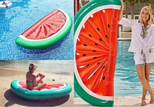 Load image into Gallery viewer, Half Watermelon inflatable floating Swimming Toy