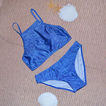 Load image into Gallery viewer, Separate Jean Bikini Swimming Suit