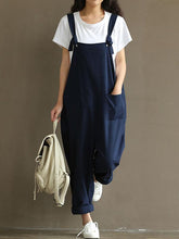 Load image into Gallery viewer, Loose Comfortable Pocket Jumpsuits