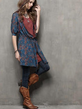 Load image into Gallery viewer, Autumn Long-sleeved Cardigan Vintage Cotton-striped Large-sleeve Shirt