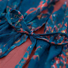 Load image into Gallery viewer, Autumn Long-sleeved Cardigan Vintage Cotton-striped Large-sleeve Shirt