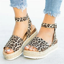 Load image into Gallery viewer, Women Sandals Plus Size Wedges Summer Flip Flop Platform Sandals
