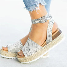 Load image into Gallery viewer, Women Sandals Plus Size Wedges Summer Flip Flop Platform Sandals