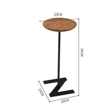 Load image into Gallery viewer, Mini Solid Wood Bedside Narrow Angle Table Living Room Sofa Small Table Can Be Moved Light Luxury Balcony Coffee Table