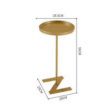 Load image into Gallery viewer, Mini Solid Wood Bedside Narrow Angle Table Living Room Sofa Small Table Can Be Moved Light Luxury Balcony Coffee Table