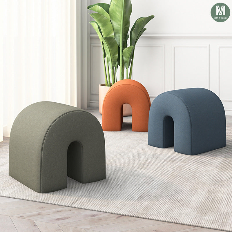 Nordic Makeup Stool Change The Footstool At The Door Home Minimalist Long Sofa Stool Creative Low Stools Furniture