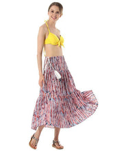 Load image into Gallery viewer, Popular Fashion Strapes Off-Shoulder Sleeveless Loose Big Hem Bonemia Beach Dress
