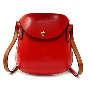 Women PU Leather Mini Crossbody bag Bucket Bag Phone Bag