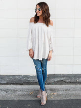Load image into Gallery viewer, Off-the-shoulder Long Sleeves Blouse&amp;shirt Tops