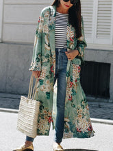 Load image into Gallery viewer, Fashion Floral Printed Cover-up Outwear