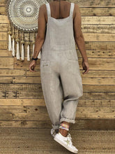 Load image into Gallery viewer, High-waist Loose Bandage Jumpsuits