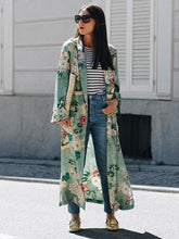 Load image into Gallery viewer, Fashion Floral Printed Cover-up Outwear