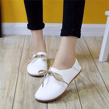 Load image into Gallery viewer, Pu Pure Color Casual Slip On Comfort Shoes For Women