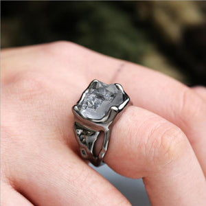 Creative Irregular Exaggerated Hip Hop Gothic Raw Ring